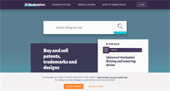 Desktop Screenshot of ip-marketplace.org